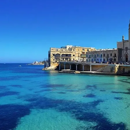 아파트 Exquisite Seafront In Spinola Bay St Julians