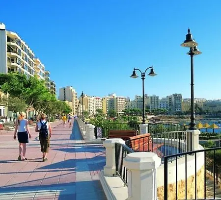 Exquisite Seafront In Spinola Bay St Julians
