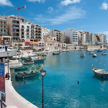Apartment Exquisite Seafront In Spinola Bay St Julians *