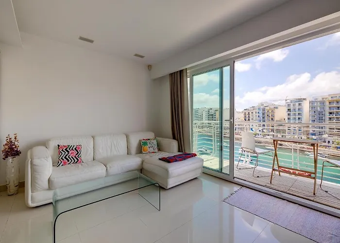شقة Exquisite Seafront In Spinola Bay St Julians *