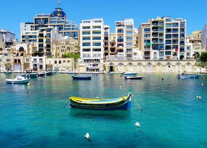 Exquisite Seafront In Spinola Bay St Julians