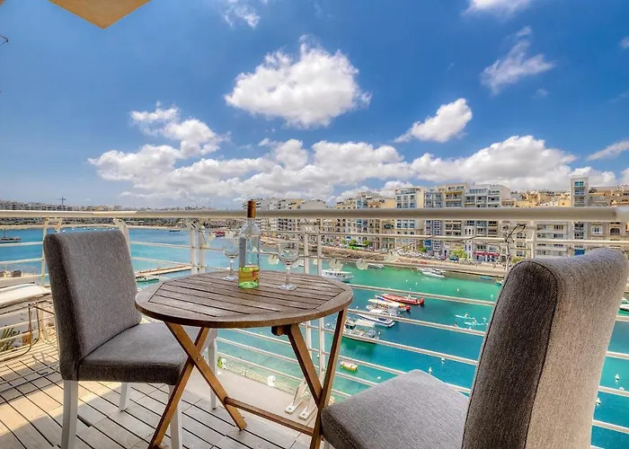 Exquisite Seafront In Spinola Bay St Julians Daire *